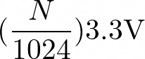 N/1024 V