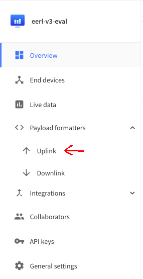Uplink Formatter Location