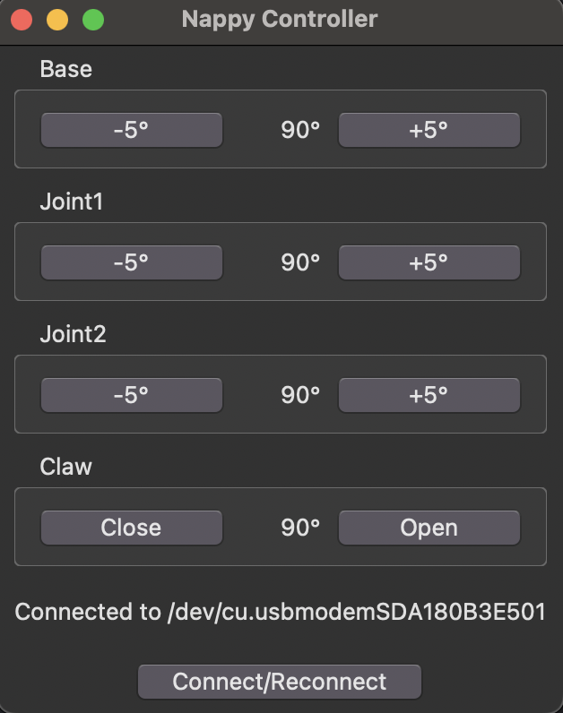 Nappy control scheme.