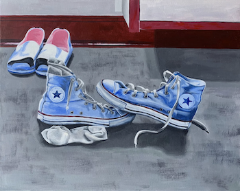 Painting of shoes