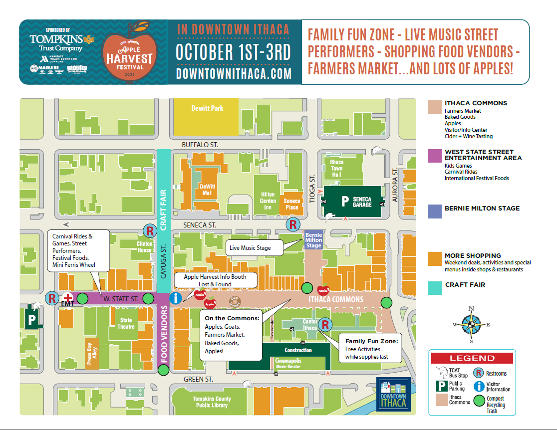 Apple Fest Map