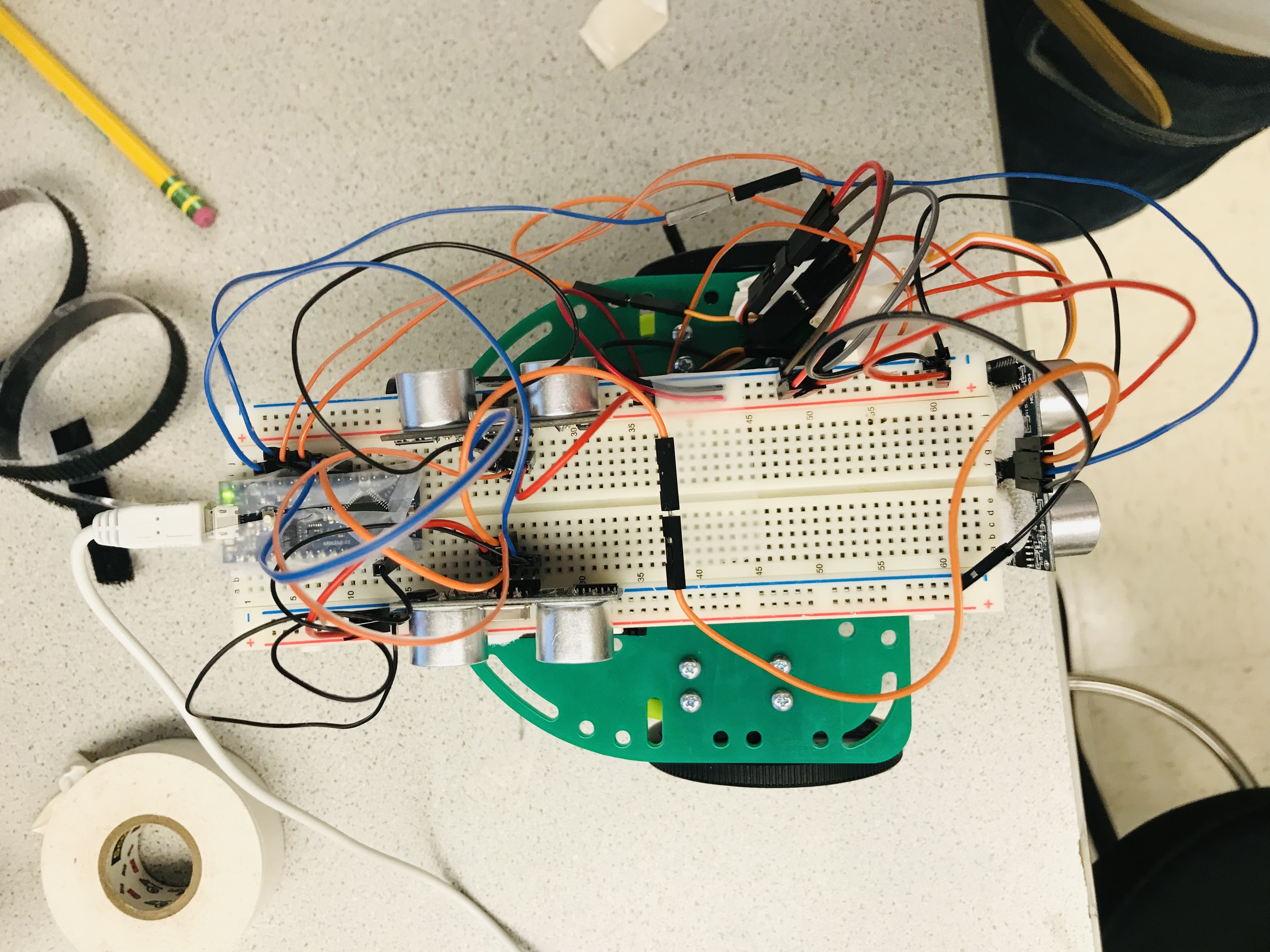 US sensor layout
