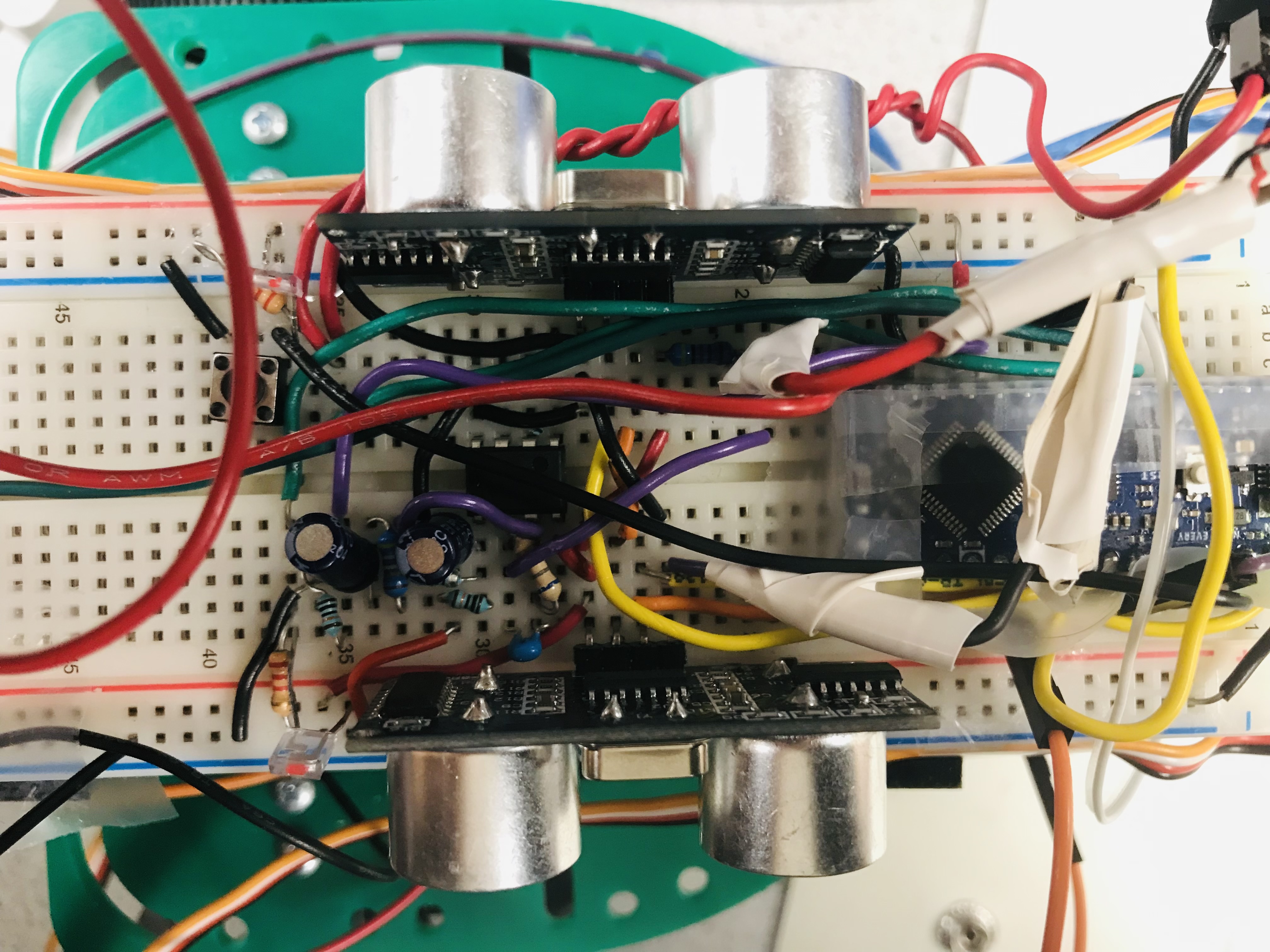 Mic circuit on robot