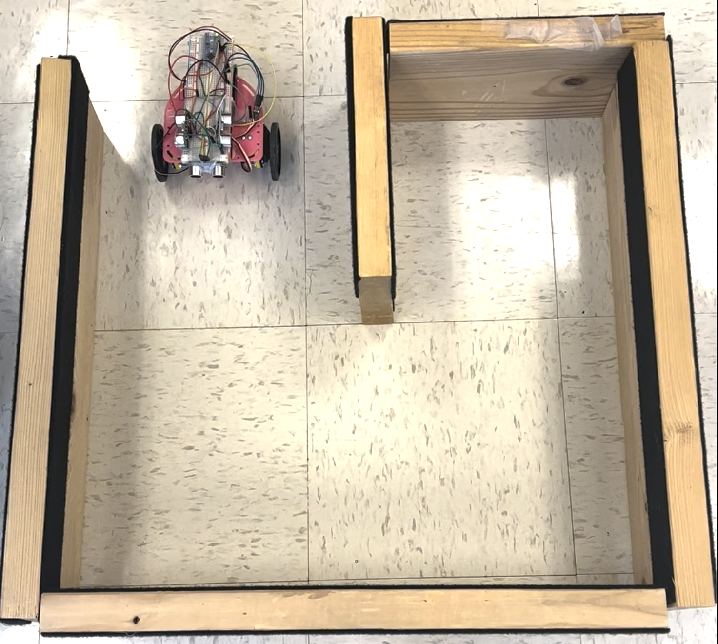 BotMobile in position to navigate