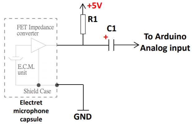 microphone circuit schematic
