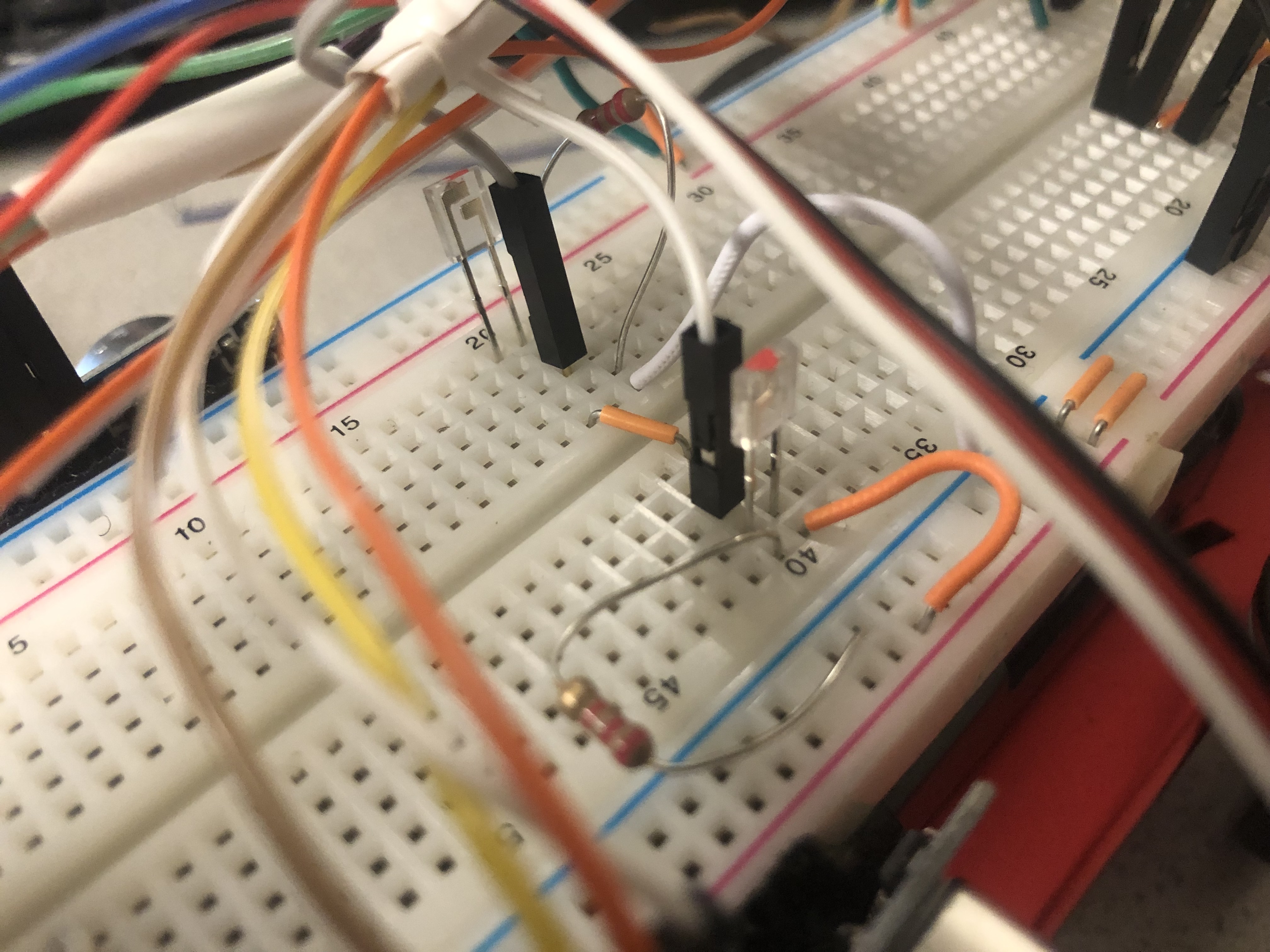 Remaining IR detection circuits